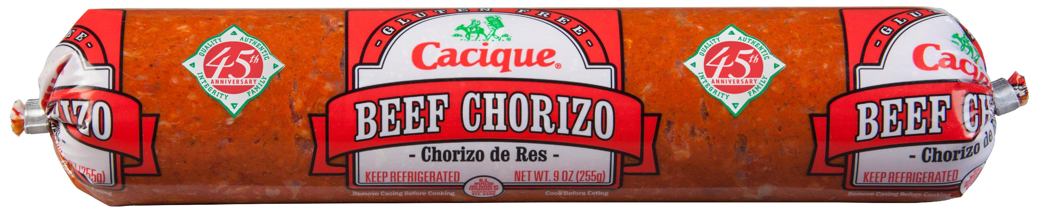 Cacique - Beef Sausage 9 oz.