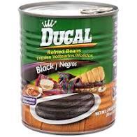 Ducal - Black Refried Beans 29oz