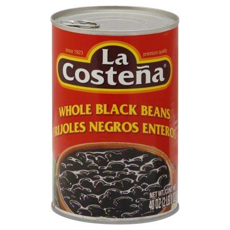 LC - Whole Black Beans, 40oz