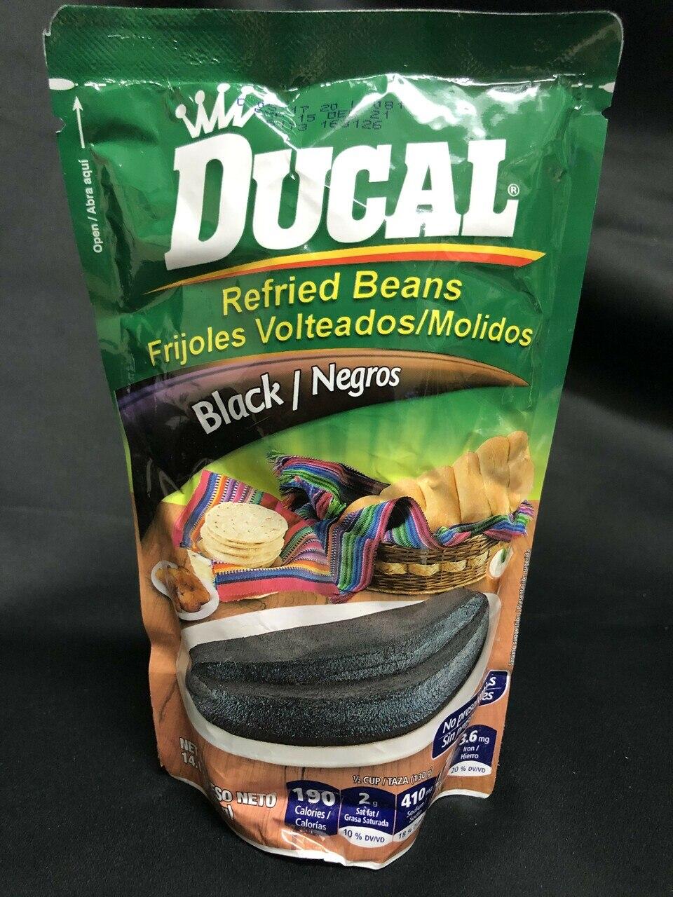 Ducal - Black Refried Beans 14.1oz