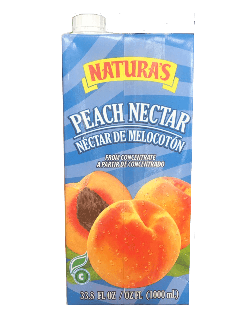 Natura's - Peach Nectar 33.8 Fl oz.