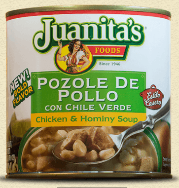 Juanita's - Chicken & Hominy Soup 25oz