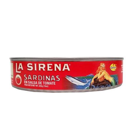 La Sirena - Sardines in Tomato Sauce Oval Can, 15oz