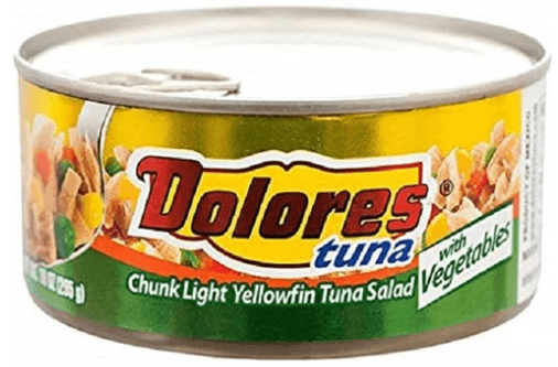 Dolores - Tuna Chunk Light Yellowfin with Vegetables 10oz