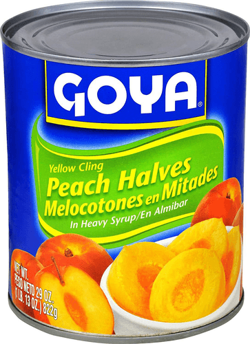 Goya - Peach Halves in heavy Syrup 29 oz