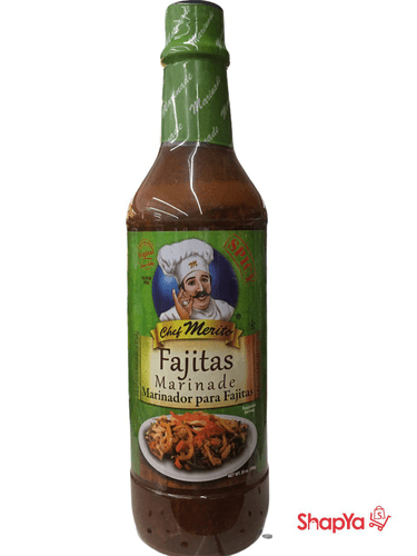 Chef Merito - Fajitas Marinade Spicy Sauce  25oz