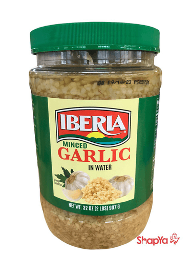 Iberia - Minced Garlic in Water 32oz